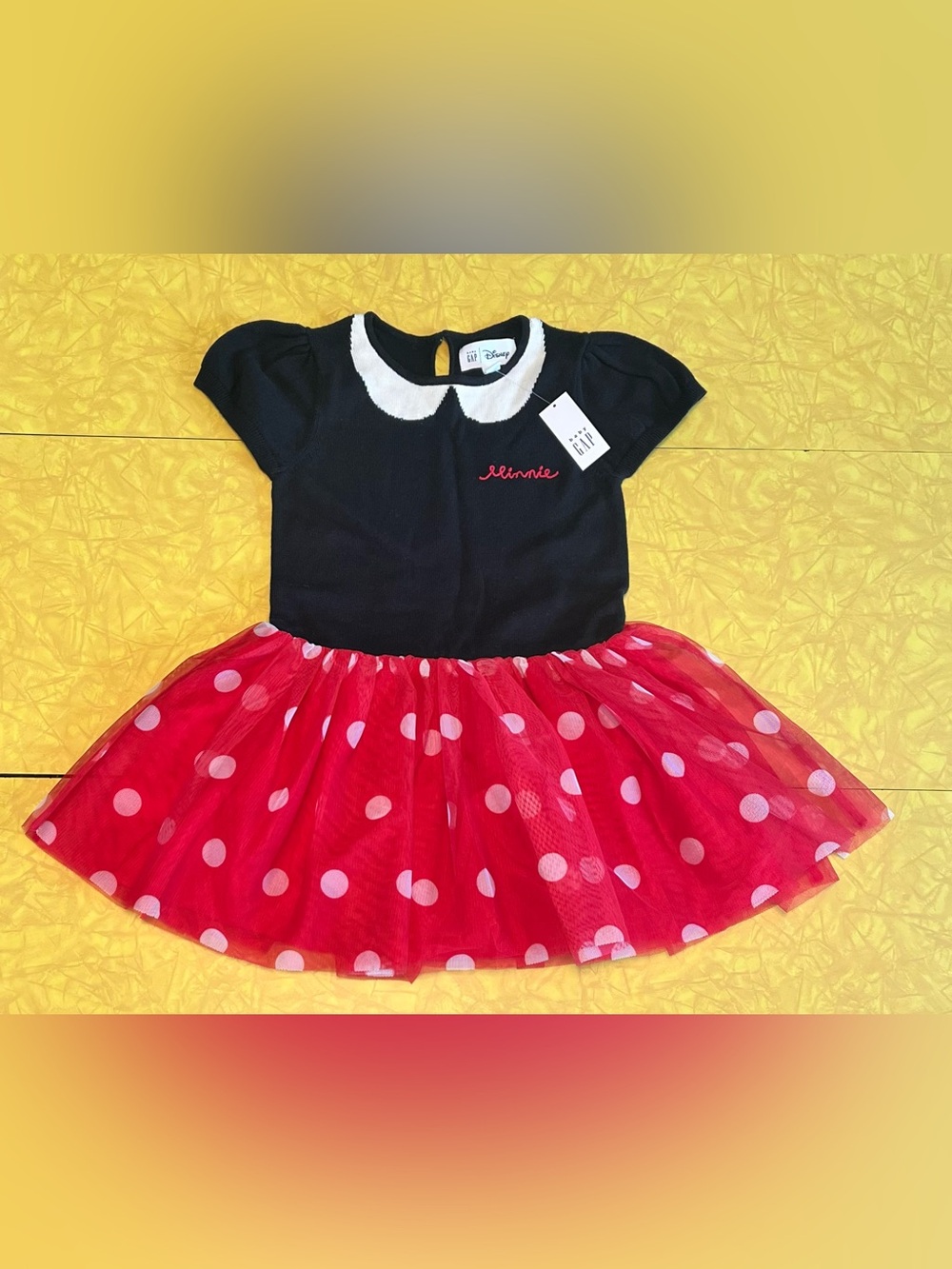 NWT Baby Gap Disney Mini Mouse Dress